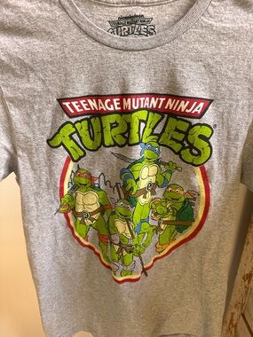 Teenage Mutant Ninja Turtles Grey Graphic Tee for Kids